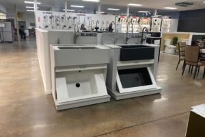 sink display in Keenan Dahl Grand Junction showroom
